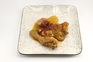 pollo en salsa de la abuela paso final