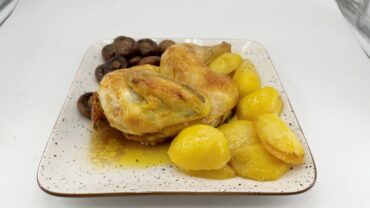 Pollo asado con patatas principal b