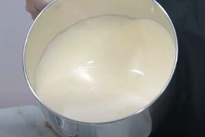 tarta de cumpleaños fácil paso 1