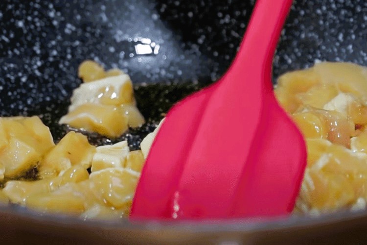 Berenjenas rellenas con pollo paso 4