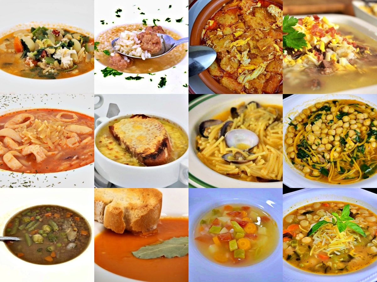 Recetas de sopa variadas