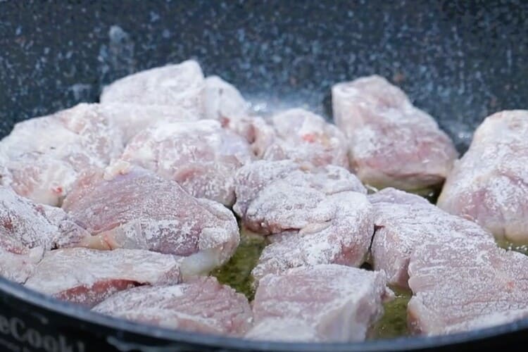 Estofado de cordero a la jardinera paso 2