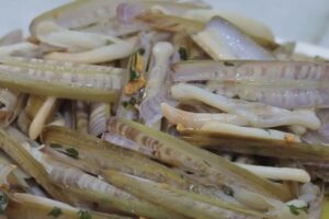 navajas a la plancha paso final