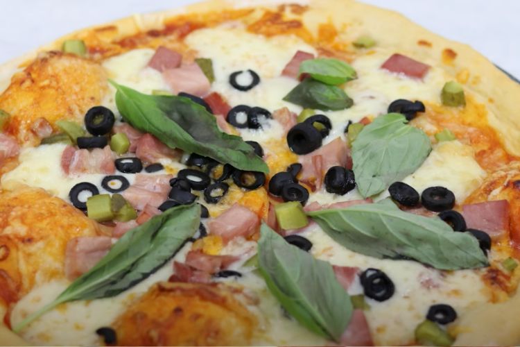pizza mediterránea paso final