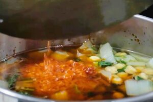 Potaje de garbanzos con acelgas paso 4