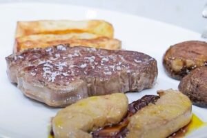 tournedó con foie paso 6