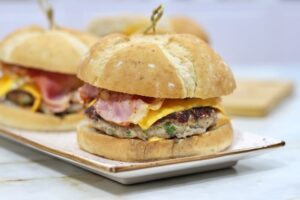 Hamburguesa especial de Javier Romero paso final