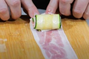 rollitos de calabacín paso 4