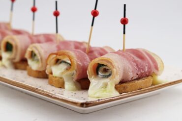 rolliltos de calabacín