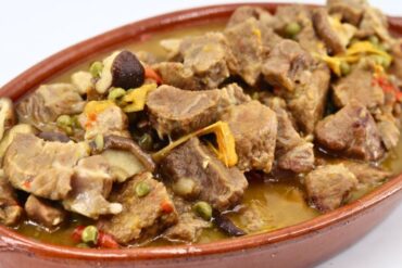 guiso de cabezada con salsa agridulce portada