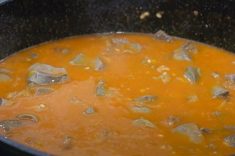 Arroz con asadurilla de cordero 4