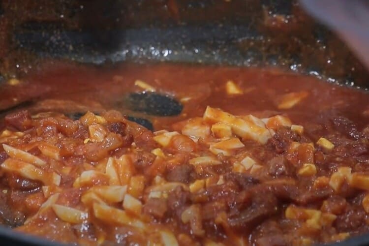 Caracoles a la riojana paso 5