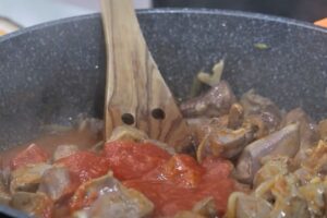 asadura de cordero encebollada paso 2