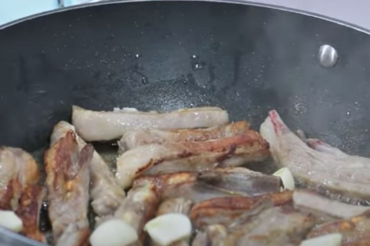 caracoles con cordero paso 3