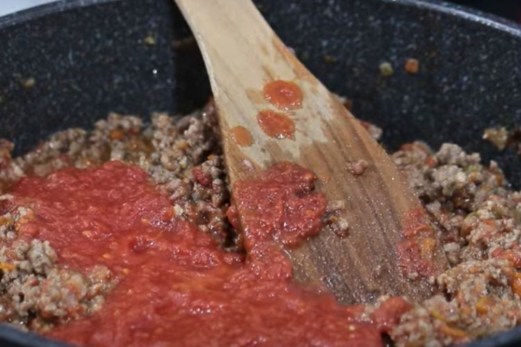 macarrones a la boloñesa paso 3