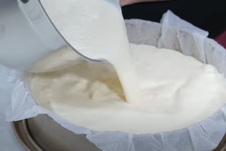 tarta de queso sin azúcar paso 2