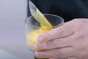 Tarta de crema de naranja con trufa 3