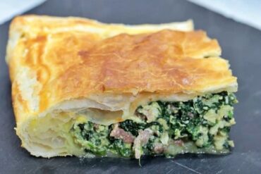 Empanada con revuelto de espinacas PRINCIPAL