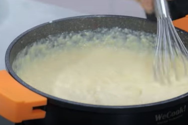 crepes rellenos de fresas paso 1