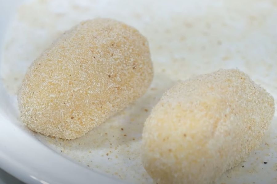 croquetas de patata rellenas de chorizo paso 3