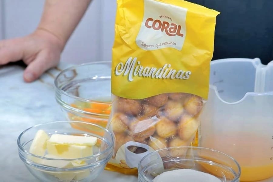 Tarta de crema de naranja con trufa INGREDIENTES