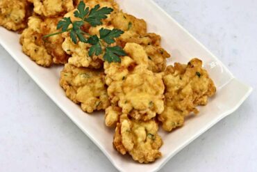 Como hacer pataniscas de bacalao