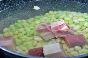 Pochas a la riojana paso 1