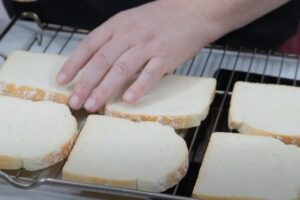 tostadas para cenar paso 1