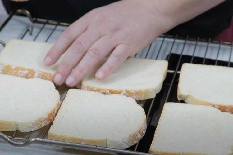 tostadas para cenar paso 1