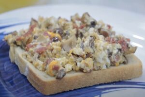 tostadas para cenar paso 7