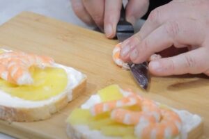 tostadas para cenar paso 8