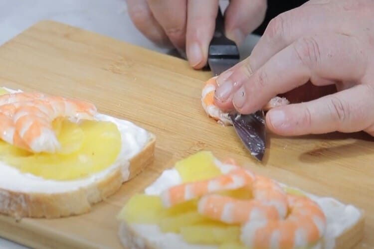 tostadas para cenar paso 8