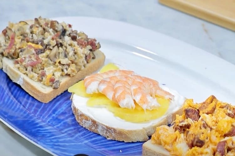 Tostadas para cenar PRINCIPAL