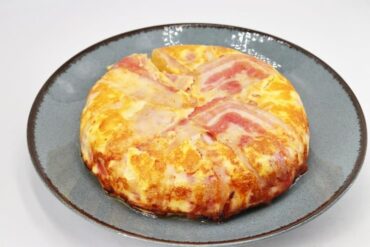 Pudin de patatas con beicon