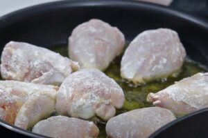 pollo con pimientos de La Rioja paso 2