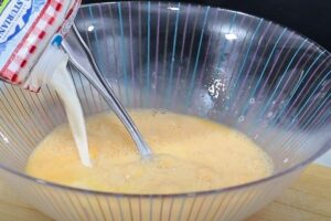 pudin de patatas con beicon paso 1