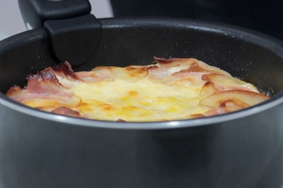 pudin de patatas con beicon paso 3