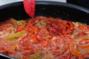 Empanada de langostinos paso 2