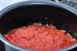 pulpo con patatas bravas paso 3