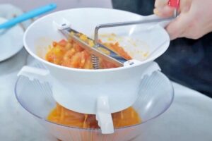 macarrones con pisto casero 5