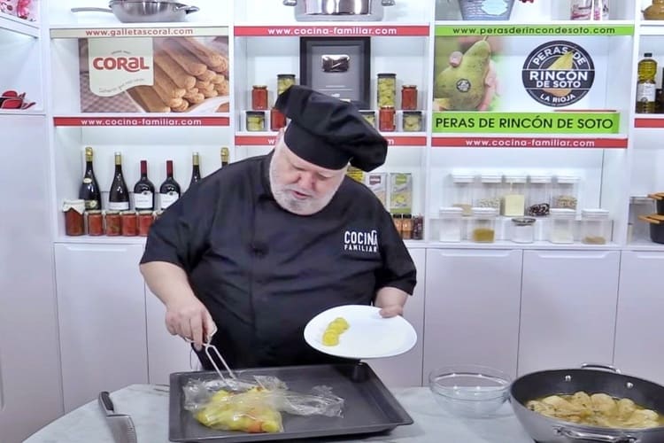 pollo con salsa de chalotas y guarnición paso 6