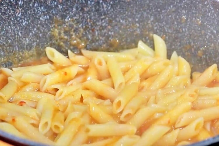 macarrones con pisto casero 7