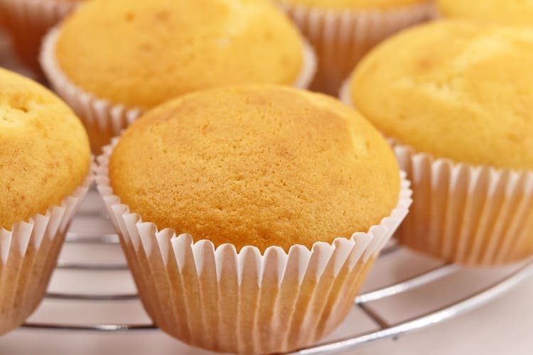 Magdalenas de yogur fáciles