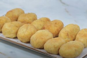 croquetas de jamón ibérico paso final