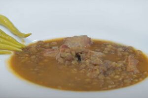 lentejas con costillas de cerdo paso final