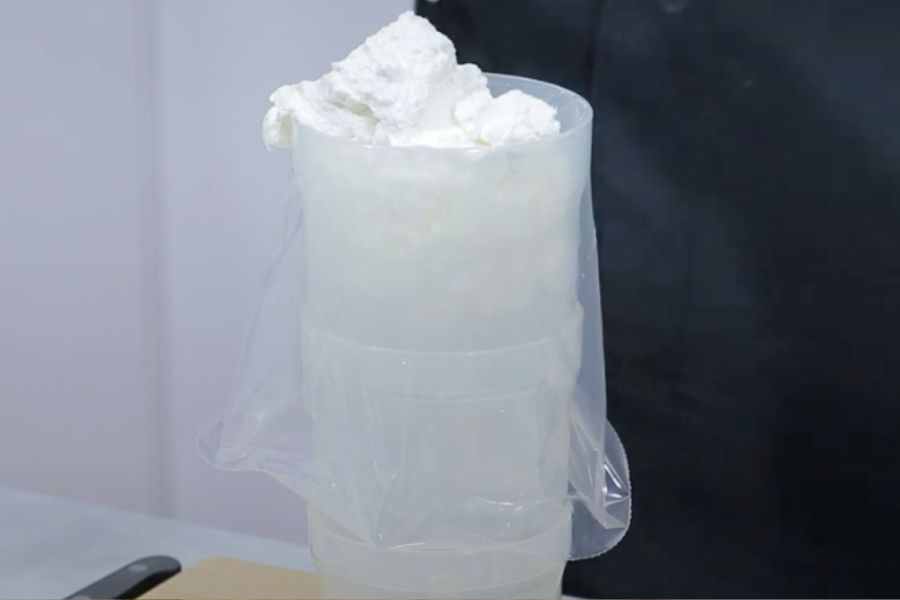 magdalenas de melocotón en almíbar paso 5