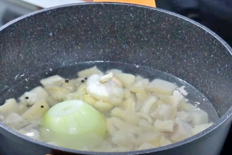 receta de callos y morros paso 2