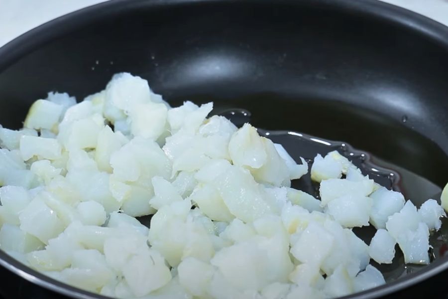 patatas con bacalao ajoarriero paso 1