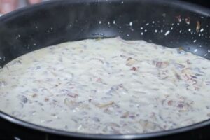 pechugas de pollo rebozadas con salsa paso 2