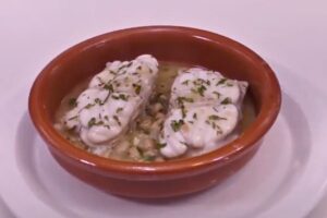 rape en salsa verde paso 4